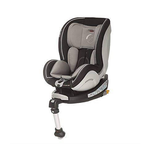 Casualplay Volta Fix 106173 - Silla de coche grupo 0+/1 Isofix, Gris/Negro