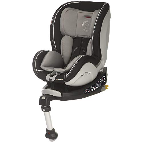 Casualplay Volta Fix 106173 - Silla de coche grupo 0+/1 Isofix, Gris/Negro