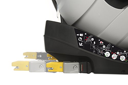 Casualplay Volta Fix 106173 - Silla de coche grupo 0+/1 Isofix, Gris/Negro