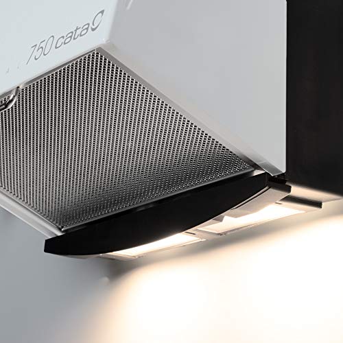 Cata Professional 750 L - Extractor centrífugo de cocina, 185 W, color blanco y gris