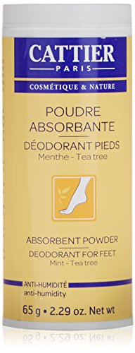 Cattier Polvos absorventes desodorantes para pies - 65 g