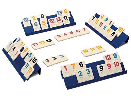 Cayro - Rummi Classic Caja de Metal - Juego Tradicional - Juego de Mesa - Desarrollo de Habilidades cognitivas y lógico matemáticas - Juego de Mesa (753)