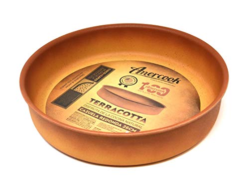 Cazuela Horno Amercook Terracotta 26 cm
