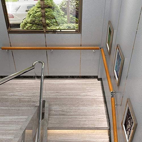 Cdbl Pasamanos Madera for Escaleras, 30-600cm, Antideslizante Barra De Soporte Pasamanos De La Escalera Pasillo, Apoyo Interior Y Al Aire Libre For Los Niños/Ancianos (Size : 100cm)