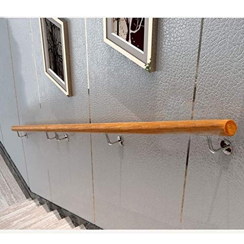 Cdbl Pasamanos Madera for Escaleras, 30-600cm, Antideslizante Barra De Soporte Pasamanos De La Escalera Pasillo, Apoyo Interior Y Al Aire Libre For Los Niños/Ancianos (Size : 100cm)