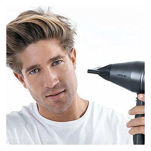 Cecotec 04210 Secador de pelo Bamba IoniCare 5500 PowerStyle, 1800 W, tecnología HairCare, Gris Oscuro