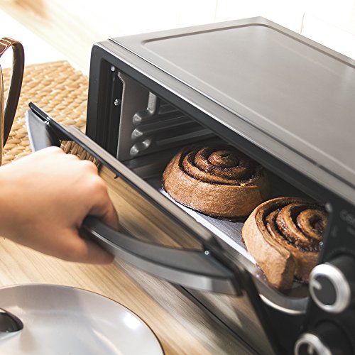 Cecotec Bake&Toast 450 - Horno Conveccion Sobremesa, Capacidad de 10 litros, 1000 W, Temperatura hasta 230ºC y Tiempo hasta 60 Minutos, Perfecto para Panini y Bollería, 10 litros de capacidad