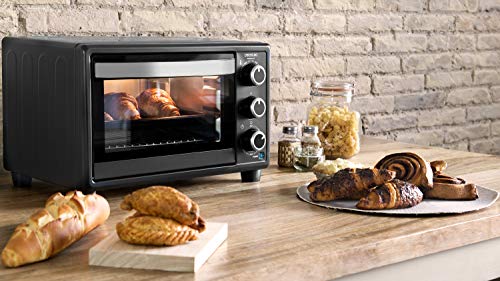 Cecotec Bake&Toast 550 Horno Sobremesa, Capacidad de 23 litros, 1500 W, 3 Modos, Temperatura hasta 230ºC