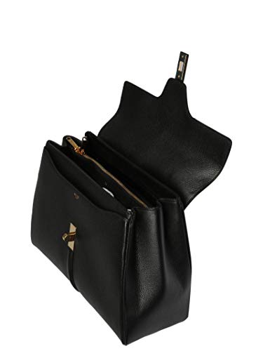 Céline Moda De Lujo Mujer 187373BF838NO Negro Cuero Bolso De Mano | Otoño-invierno 20