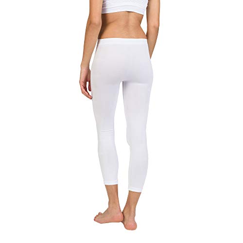 Cellutex - Mallas de Running para Mujer, Mujer, TA102, Blanco, FR : Taille Unique (Taille Fabricant : S/M)