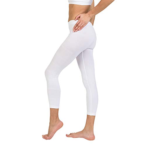 Cellutex - Mallas de Running para Mujer, Mujer, TA102, Blanco, FR : Taille Unique (Taille Fabricant : S/M)