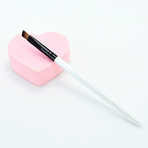 Cenlang Eyebrow Brush—Eye Brow Spoolie，Eyeshadow Eyeliner —Professional（Pink,Black,Gold,White） Flat Angled Eye Brow/Eyeliner/Eyeshadow Makeup Brush