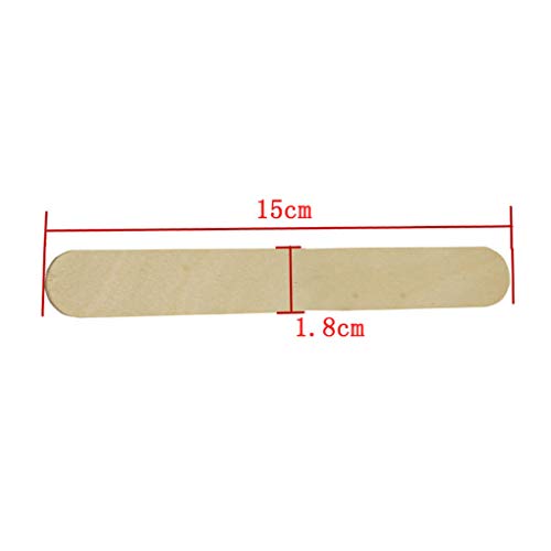 Censhaorme 10pcs / Bag Frijoles de eliminación Belleza Cera para el Cabello aplicador en Barra de Bar depilatorio de Cera Dura del Bikini del palillo