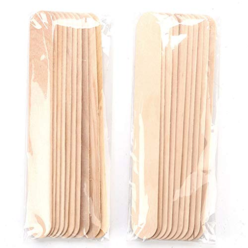 Censhaorme 10pcs / Bag Frijoles de eliminación Belleza Cera para el Cabello aplicador en Barra de Bar depilatorio de Cera Dura del Bikini del palillo