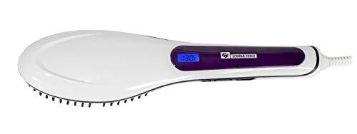 CEPILLO ALISADOR DE PELO ELECTRICO PLANCHA LCD PEINE ALISADO TURMALINA 30W COLOR