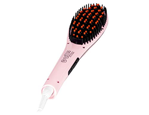 CEPILLO ALISADOR DE PELO ELECTRICO PLANCHA LCD PEINE ALISADO TURMALINA 30W COLOR