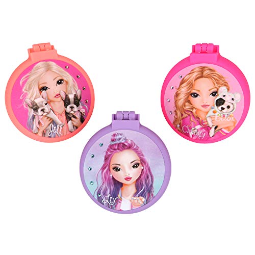 Cepillo de pelo plegable Depesche 8846, modelo TOP, aprox. 7 x 6,2 x 2,5 cm, varios colores. , color/modelo surtido