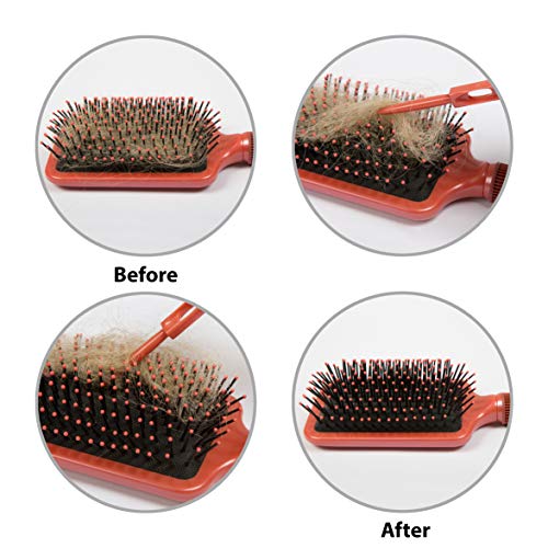 Cepillo para el cabello de paleta, desenredante iónico Cepillo grande para el cabello de paleta que elimina el frizz, alisa y aporta brillo, perfecto para desenredar, alisar y secar el cabello