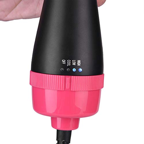 Cepillo para secador de cabello - Anión secador de cabello infrarrojo Cepillo de masaje Cepillo giratorio para el cabello alisado