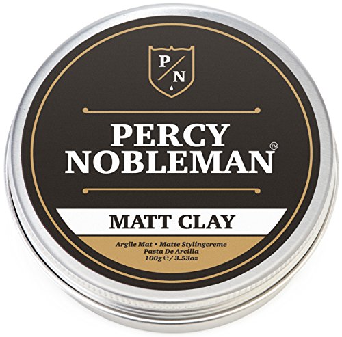 Cera mate de Percy Nobleman - Cera moldeable para el cabello de caballero de 100 ml