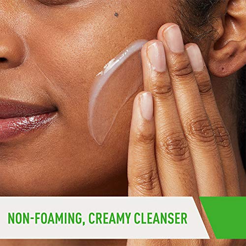 CeraVe - Limpiador facial hidratante de 473 ml para limpieza diaria, piel seca a normal