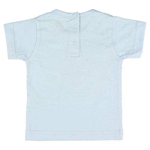 Cerdá Conjunto Ropa Disney Bebe de Mickey Mouse Juego de Pijama, Azul Claro, 3 Meses para Bebés