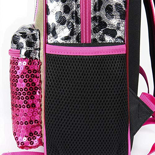 Cerdá - Mochila Infantil Metalizada Brillante de LoL Surprise con Estampado Animal - Licencia Oficial LOL Surprise