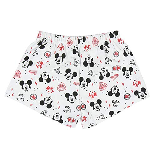 Cerdá Pijama Niño 2 Años de Mickey Mouse - Camiseta + Pantalon de Algodón - Color Rojo Juego Unisex bebé