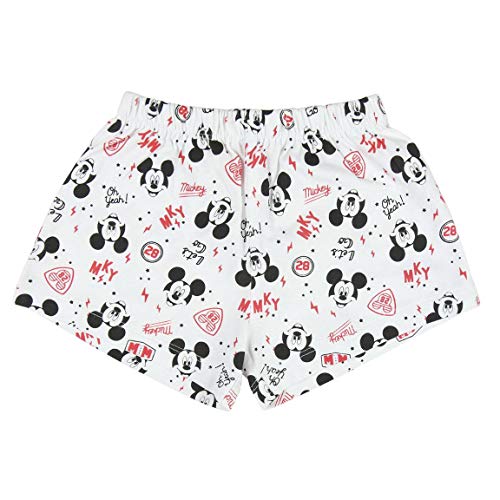 Cerdá Pijama Niño 2 Años de Mickey Mouse - Camiseta + Pantalon de Algodón - Color Rojo Juego Unisex bebé