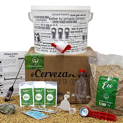#Cervezanía - Kit de elaboración de cerveza artesana Pilsen Ale | Con certificado ecológico