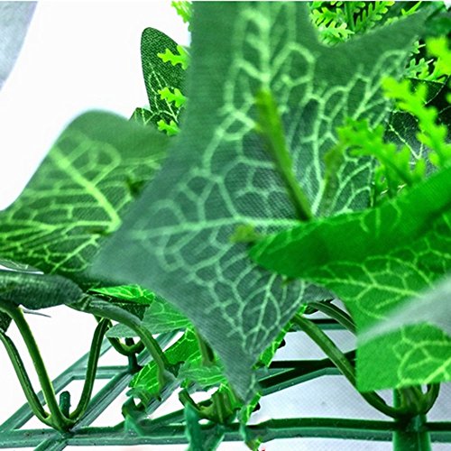 Césped de Plantas de pantalla vertical de pared verde artificial falsa moderna de 40 * 60 cm