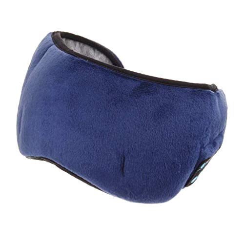 Cfbcc - Auriculares Bluetooth para dormir con máscara de ojos inalámbricos Bluetooth 5.0, música estéreo para dormir, sombra de ojos, micrófono integrado, C (color: B)