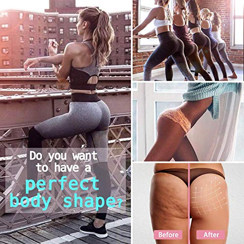 CFX Bandas de Resistencia de la Cadera, Bandas de Ejercicios de Cadera para la tonificación de Caderas, Bandas Antideslizantes de Tela para Fuerza de piernas y glúteos