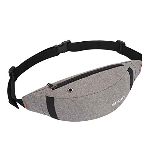 CGMZN Bolso de la Cintura Bolsa de Pecho Moda Unisex Casual Sports Headset Monedero Nylon Paquete de Pecho Bolsa de Mensajero Tendencia de Moda con Cremallera Bolsa de Hombro 2019