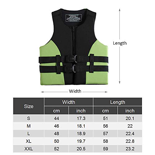 Chaleco multifunción de trabajo para deportes al aire libre, neopreno, para pesca, deportes acuáticos, kayak, remo multibolsillos, chaleco multifunción, de trabajo, color rojo