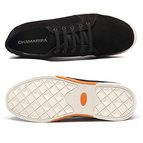 CHAMARIPA Zapatillas deportivas para de cuero hommre - 7,5 cm más alto - K70M83-1