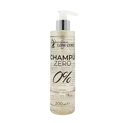 Champú 0% 200ml. Peluquerias Low Cost.