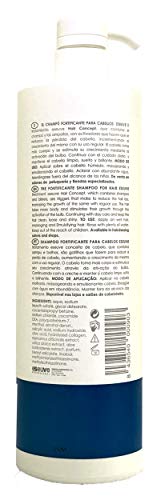 Champú AntiCaída Fortificante Revital Eseuve 800 ml. Con Menta, Colágeno, Romero, Ortiga y Aloe Vera