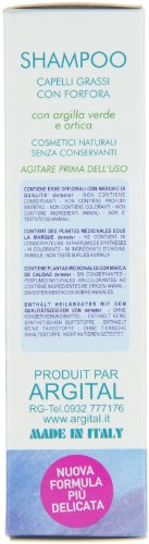 Champú con romero y ortiga - Argital cosmética natural - 250 ml.