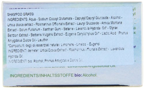 Champú con romero y ortiga - Argital cosmética natural - 250 ml.