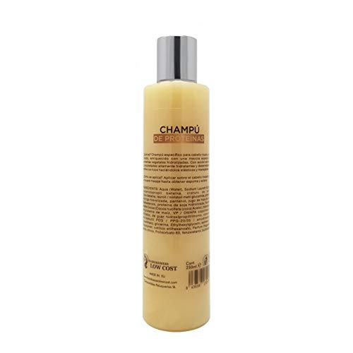 Champu de proteinas 250ml. Peluquerias Low Cost.