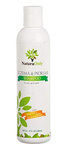 CHAMPÚ ECZEMA Y PSORIASIS - Natura Only - Limpia, calma y restaura el cabello y el cuero cabelludo de forma natural. Ideal para psoriasis y dermatitis atópica.