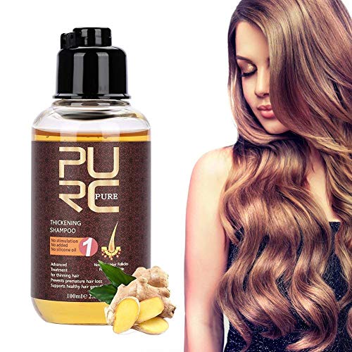 Champú para el crecimiento del cabello, 100 ml Champú para el cabello profesional Acondicionador para el cabello Potente acelerador para la pérdida del cabello, Regeneración capilar irritante