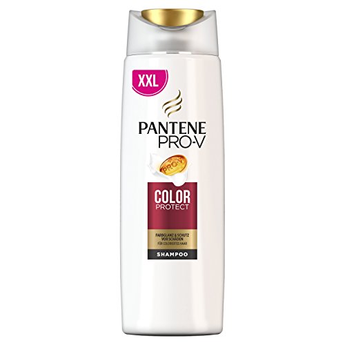 Champú protector para cabello teñido de Pantene Pro-V Color. Pack de 3 unidades de 500 ml
