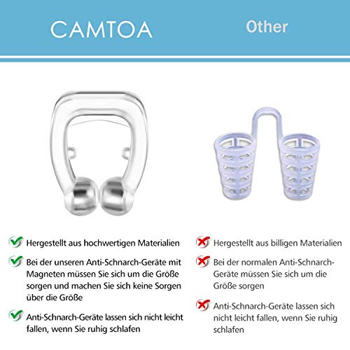 Charminer Dilatador Nasal Anti (3 Pack) Ronquidos roncar Imán Alivia Sueño Respiración Fuerte Nariz Clip para Ayudar a Dormir Mejor Stopper Anti ronquido, Mejora el sueño