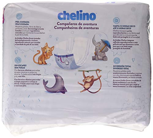 Chelino Fashion & Love, Talla 2, 28 pañales