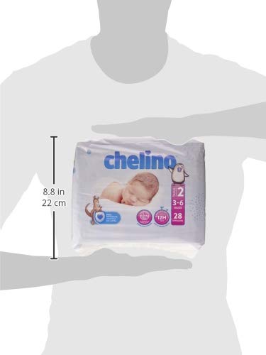 Chelino Fashion & Love, Talla 2, 28 pañales