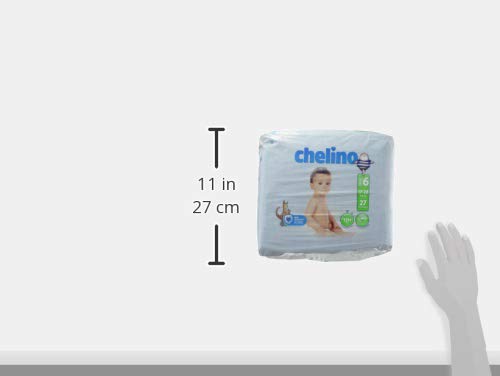 Chelino Fashion & Love, Talla 6, 27 pañales