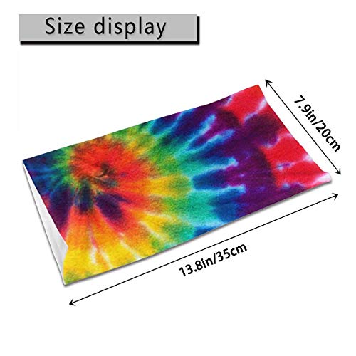 chenguang4422 Polaina para el cuello Bandana Pizza Tie-Dye Balaclava Variedad Toalla facial Bufanda Cubierta de babero de seda de hielo a prueba de viento con filtro