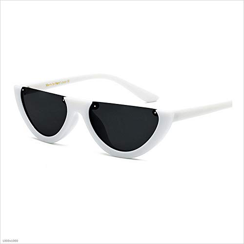 ChenYongPing Gafas de Sol para Mujer Gafas de Sol súper pequeñas de Media Luna de los años 90 Gafas de Sol pequeñas y con Estilo, pequeñas y clásicas para Conducir Pesca Golf Viajes al Aire Libre